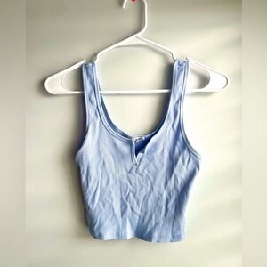 💖(2 for $15)💖 Garage Naomi Notch Front Tank in Baby Blue